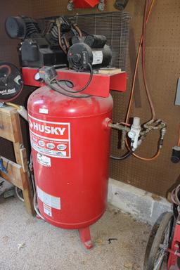 Husky 80 gallon 7 hp Air Compressor-hose is not included