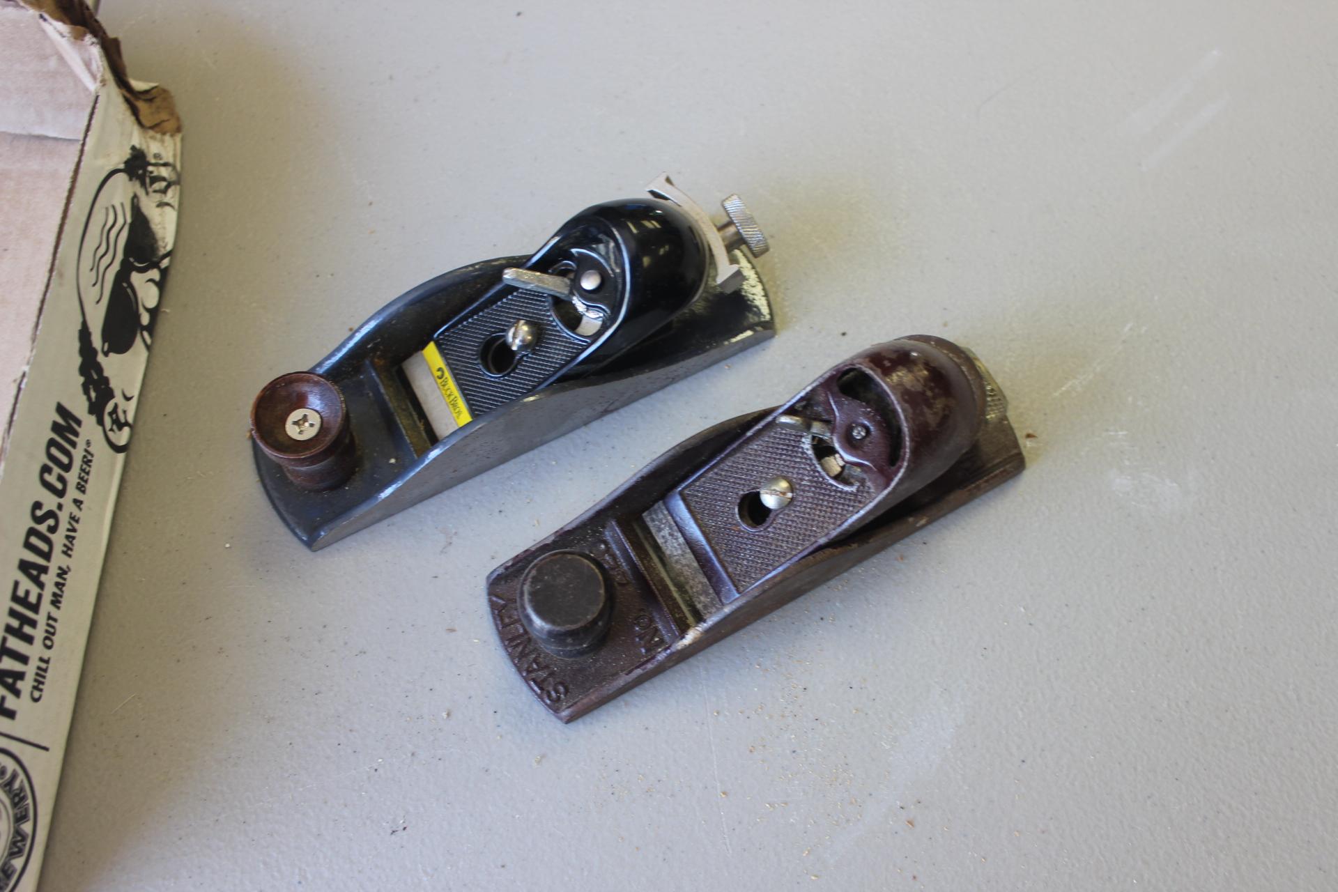 Buck Brothers Hand Plane and Stanley Hand Plane