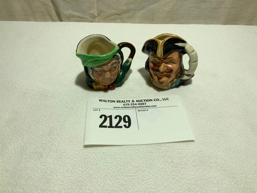 Royal Doulton - Captain Henry Morgan and unnamed (set)