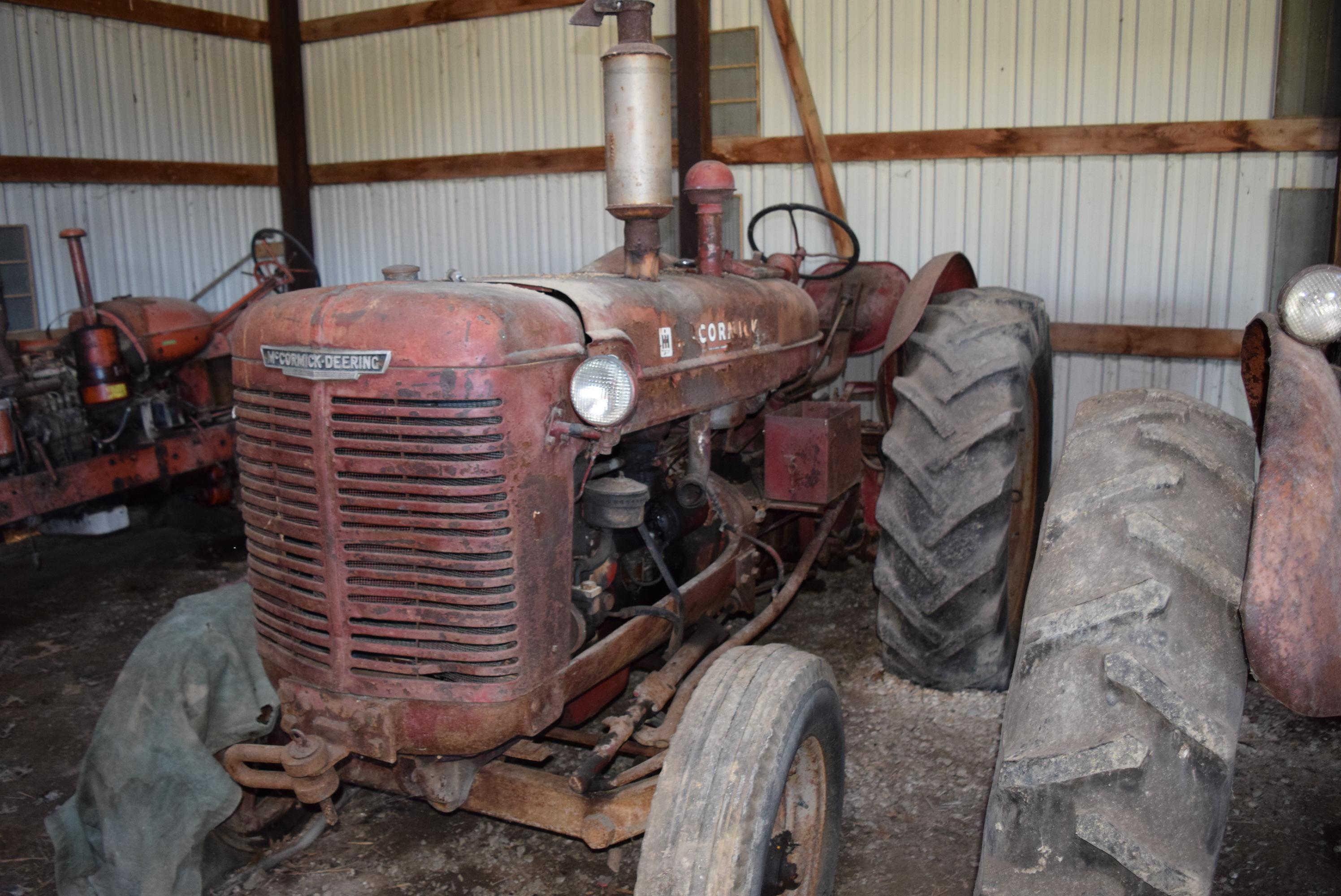 McCormick-Deering W9 Tractor (Not Running)