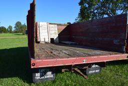 FORD 350 w/ 12’ Midwest grain bed, (60,000 mi.);