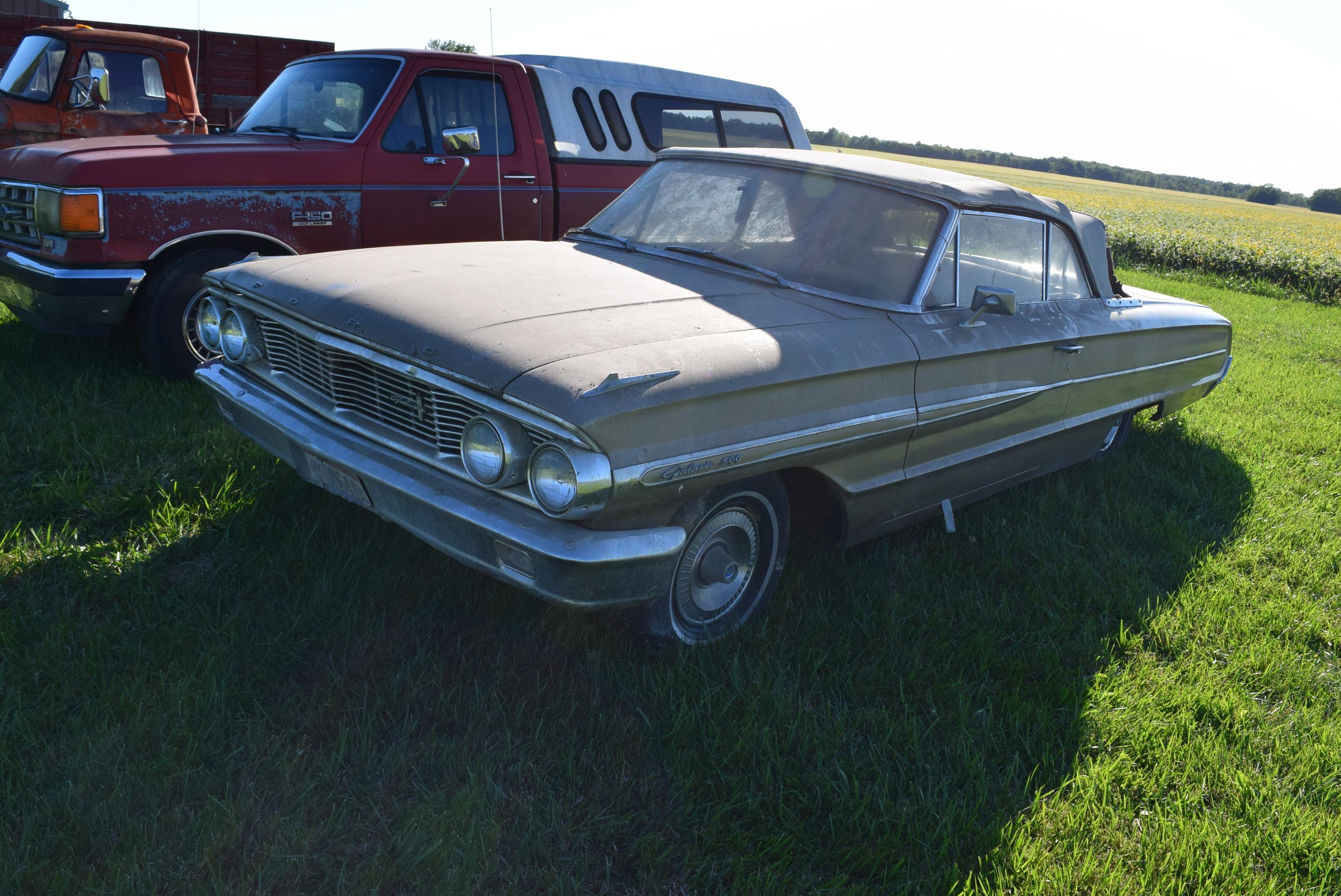 ’64 FORD 500 GALAXIE CONVERTIBLE (Restorable)