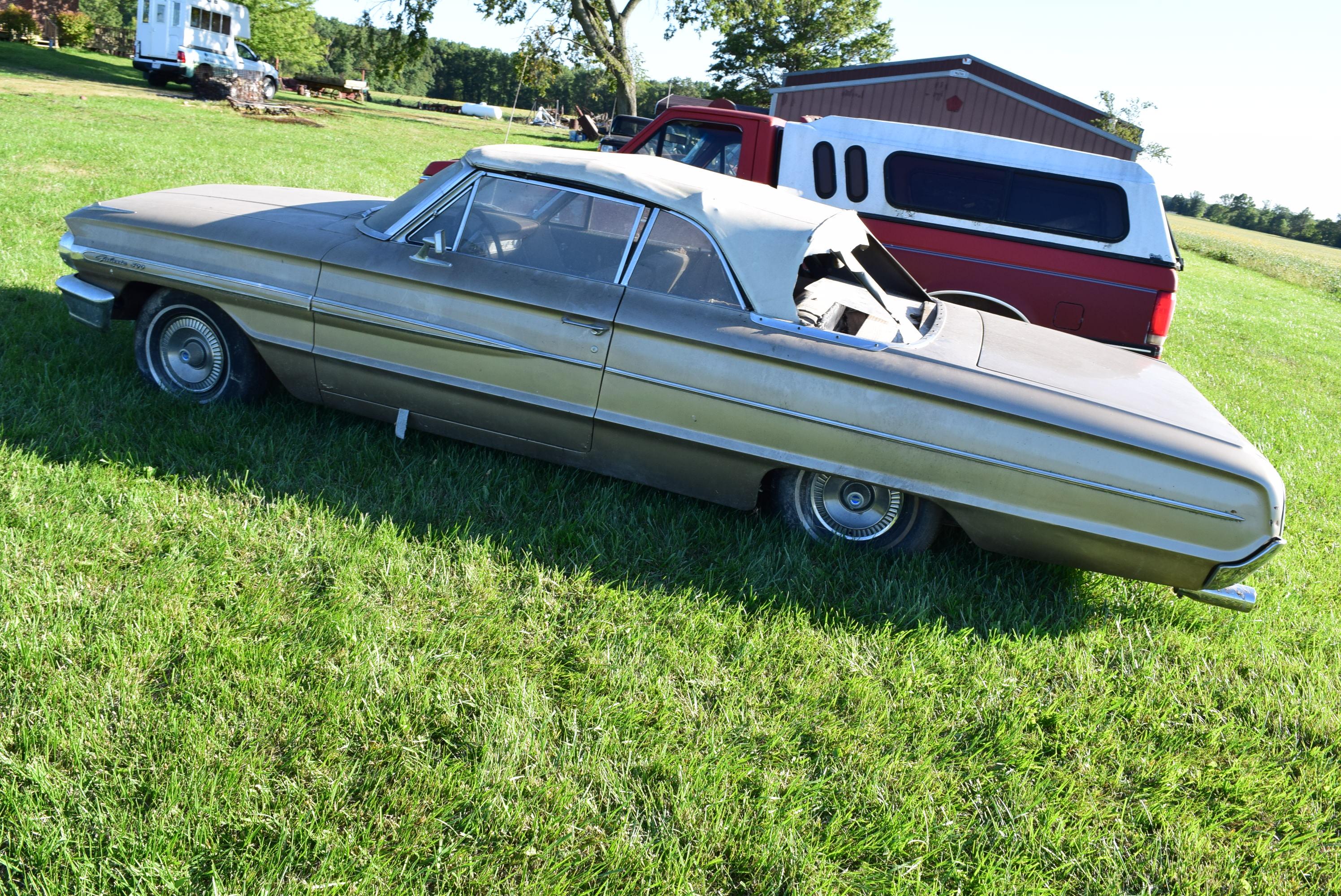 ’64 FORD 500 GALAXIE CONVERTIBLE (Restorable)