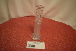 Hawkes Cut Glass 8" vase