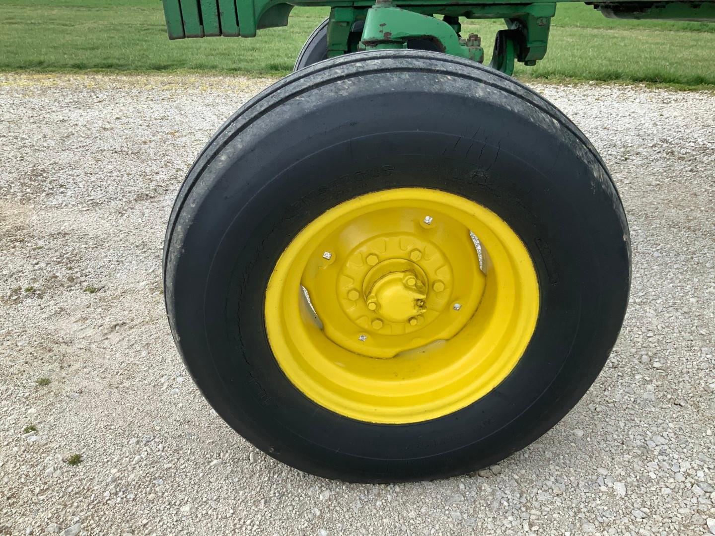 John Deere 4020 Diesel Tractor w/WF, frt. wts., 18.4-34 rubber 5314 hrs. (SN173793)