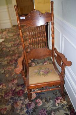 Needlepoint Rocker