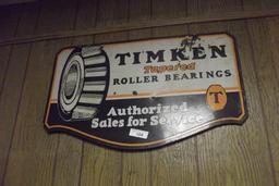 T. nken Tapcred Roller Bearings Sign Double Sided