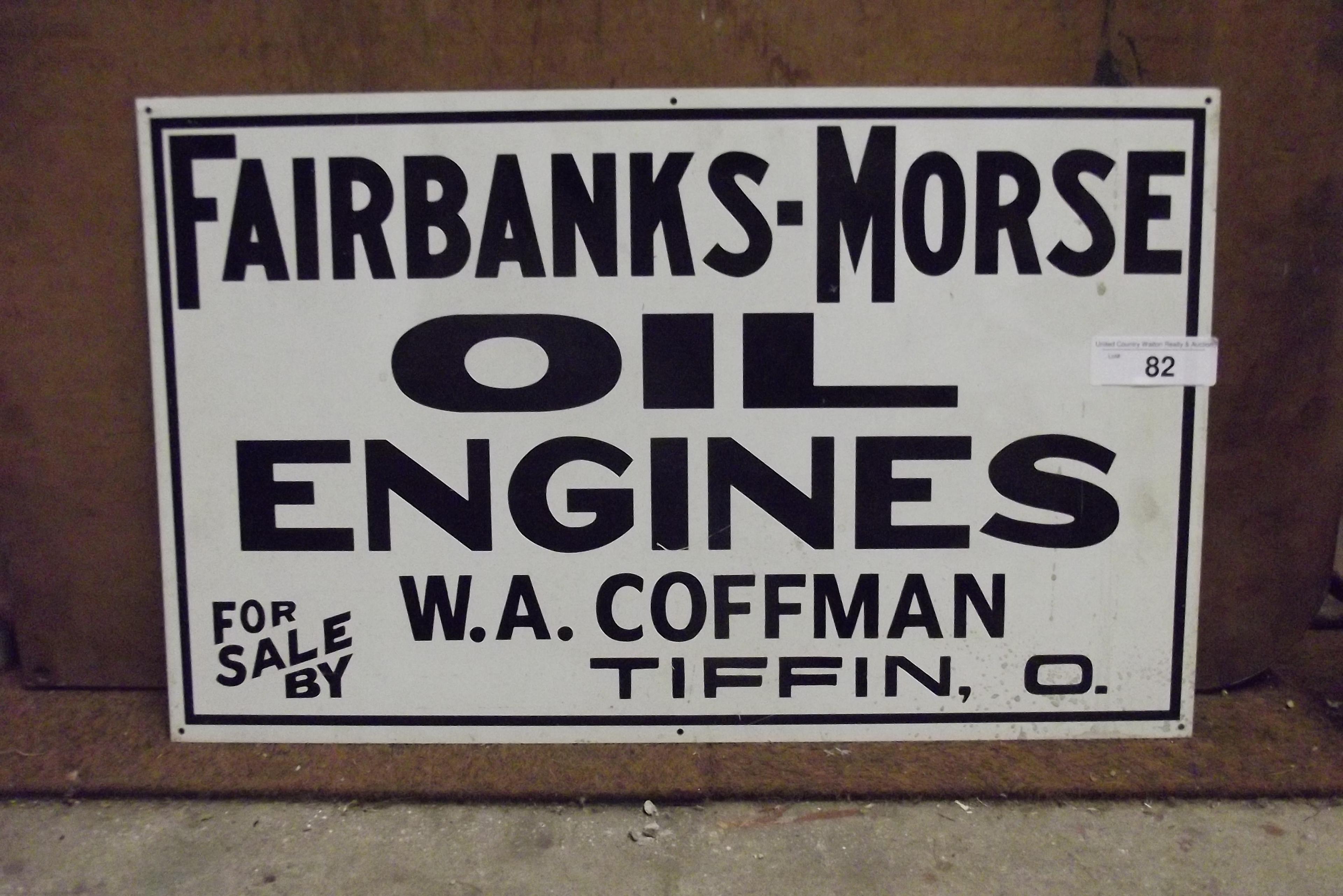 Fairbanks Morse Sign