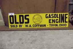 Olds Gasoline Engine Sign