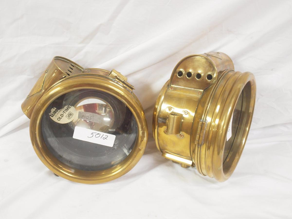 pair Diamond No. 65 head lamp