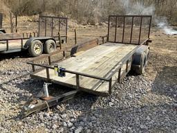 Rafter D Landscape Trailer