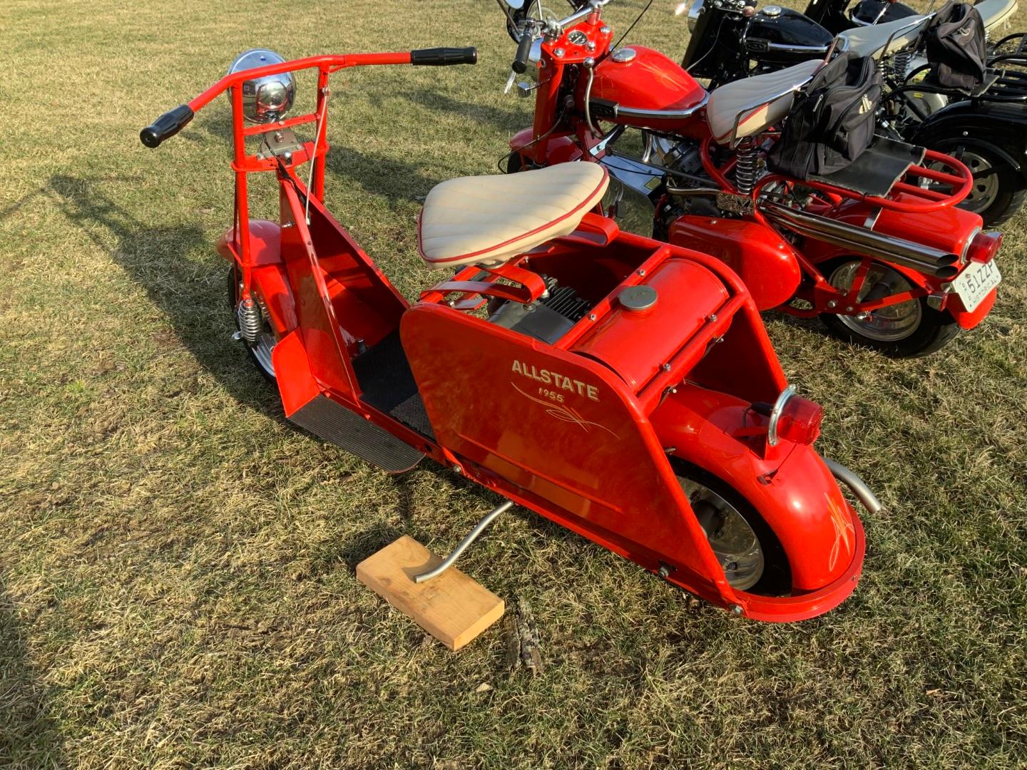 1955 Allstate Highlander Scooter- 5HP, SN: 112525