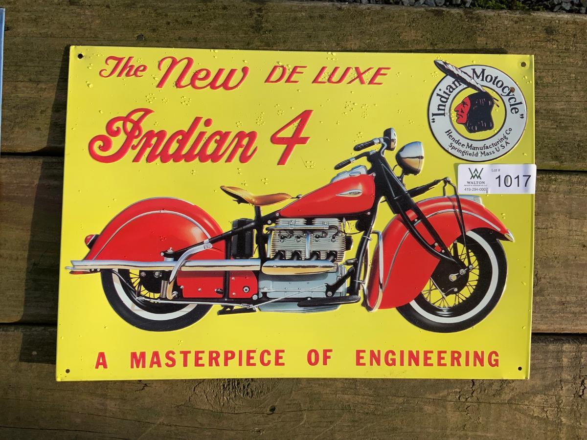 Indian 4 Sign