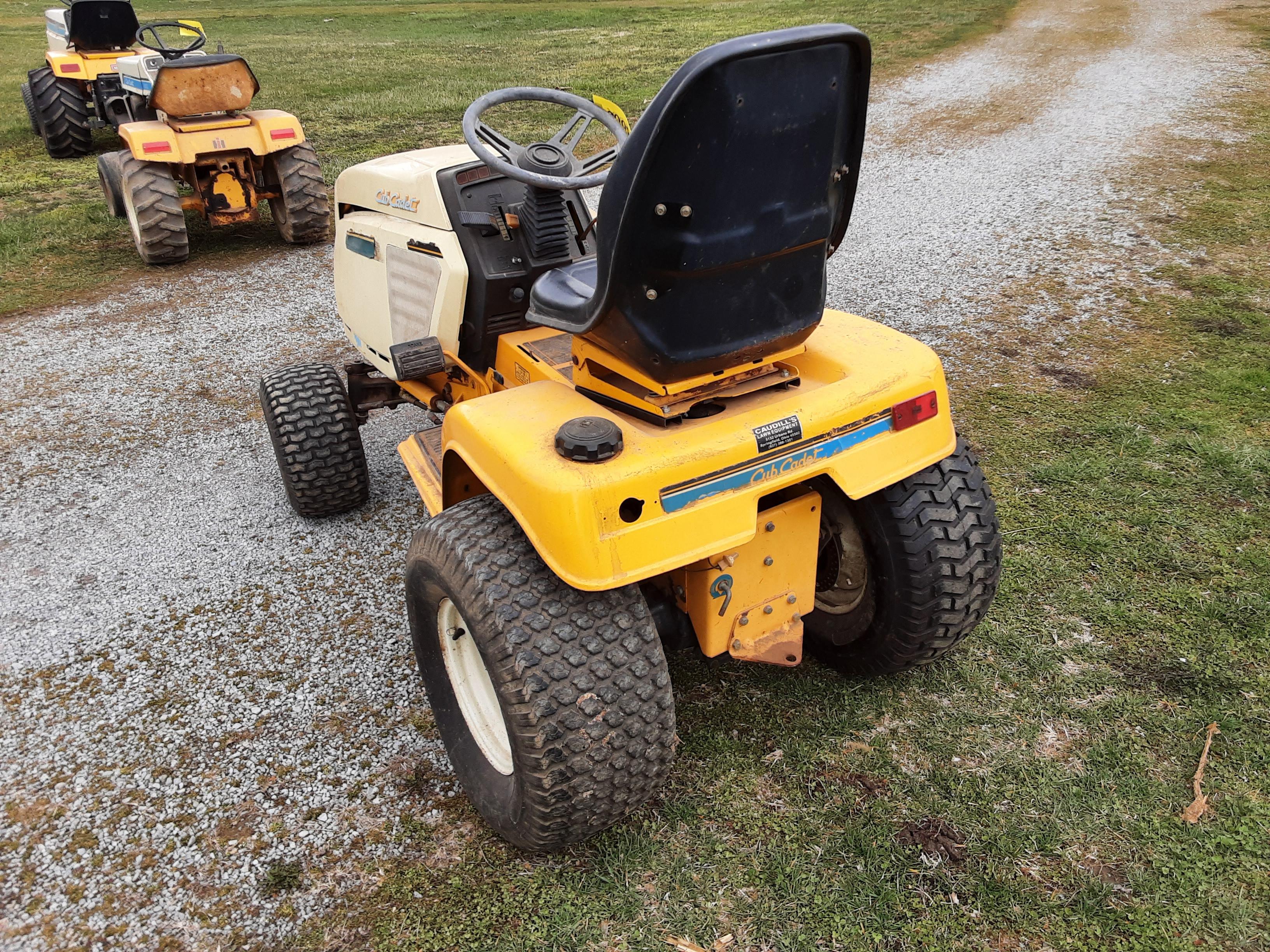 Cub Cadet 2084 Serial #847083 Has Kohler Twin Cylinder Engine