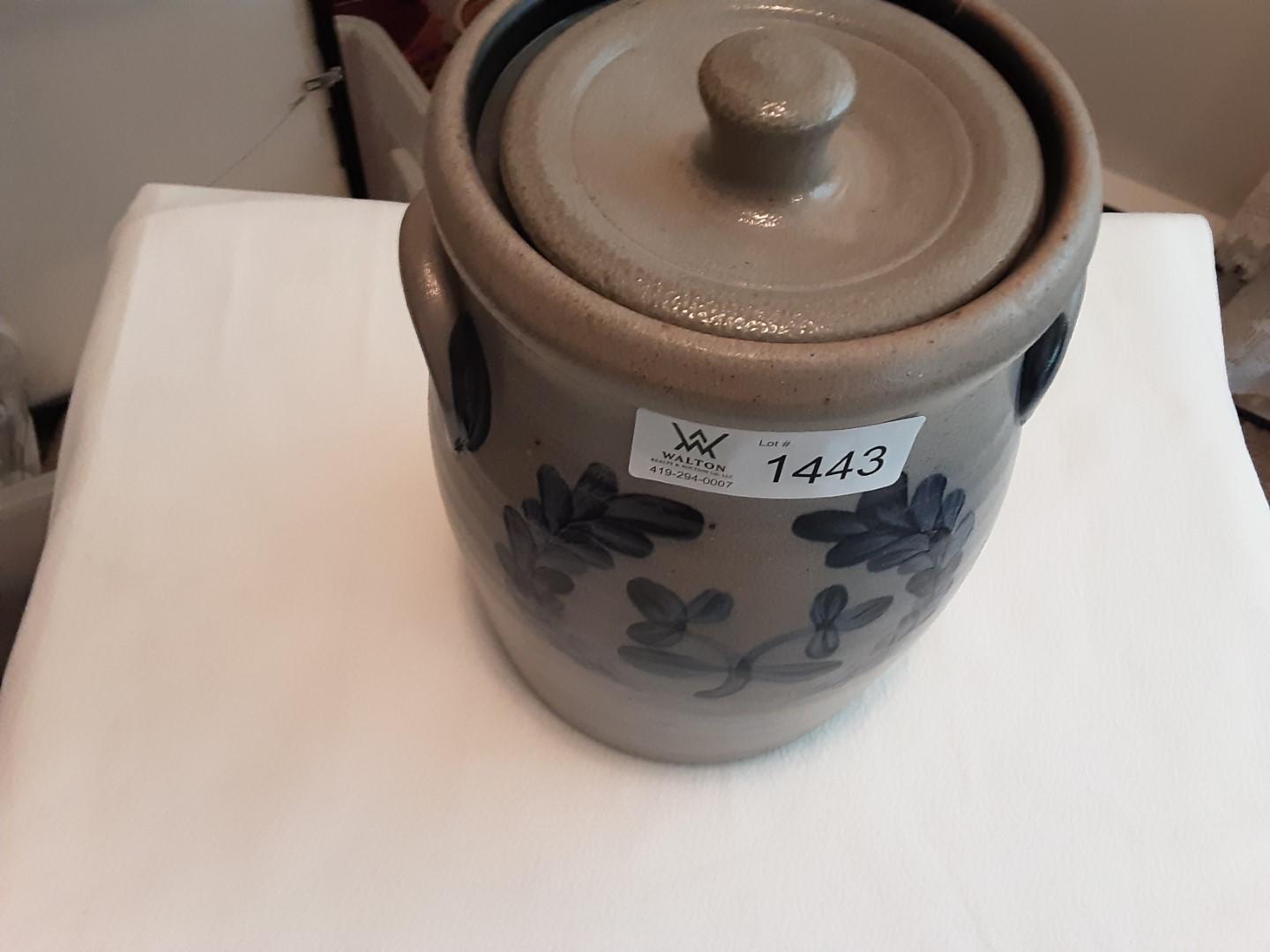 Rowe Pottery Cookie Jar 9.5"