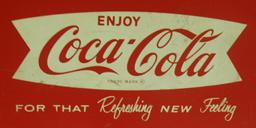 Coca-Cola cooler w/tray