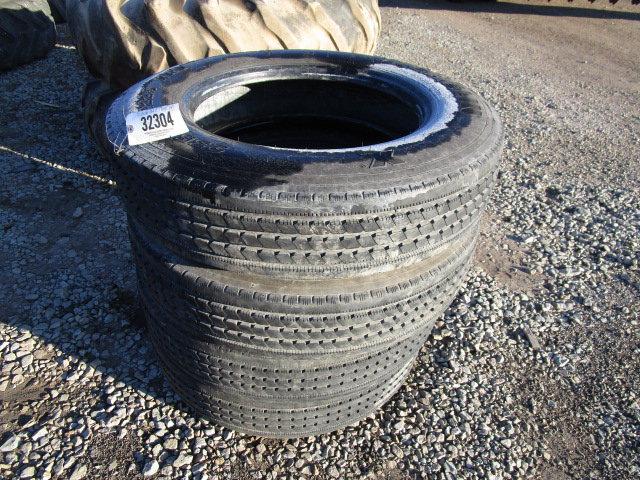 Michelin 22.5 Tires (4)