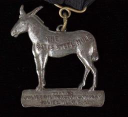 JOLIET OIL TRACTOR CO BATES MULE ADVERTISING FOB