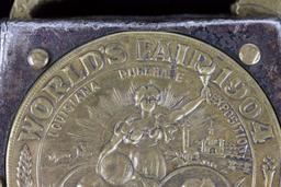 EAGLE LOCK 1904 WORLD'S FAIR ADVERTISING PADLOCK