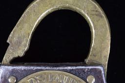 EAGLE LOCK 1904 WORLD'S FAIR ADVERTISING PADLOCK