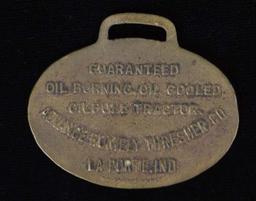 ADVANCE-RUMELY ENAMELED ADVERTISING TRACTOR FOB