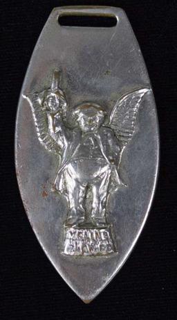 MOLINE PLOW COMPANY WINGED MAN ADVERTISING FOB