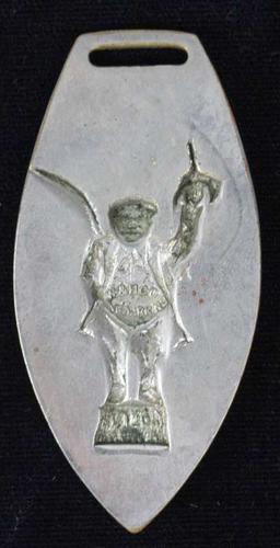 MOLINE PLOW COMPANY WINGED MAN ADVERTISING FOB