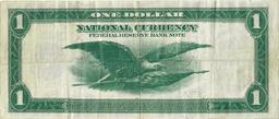 1918 ONE DOLLAR FEDERAL RESERVE NOTE KANSAS CITY