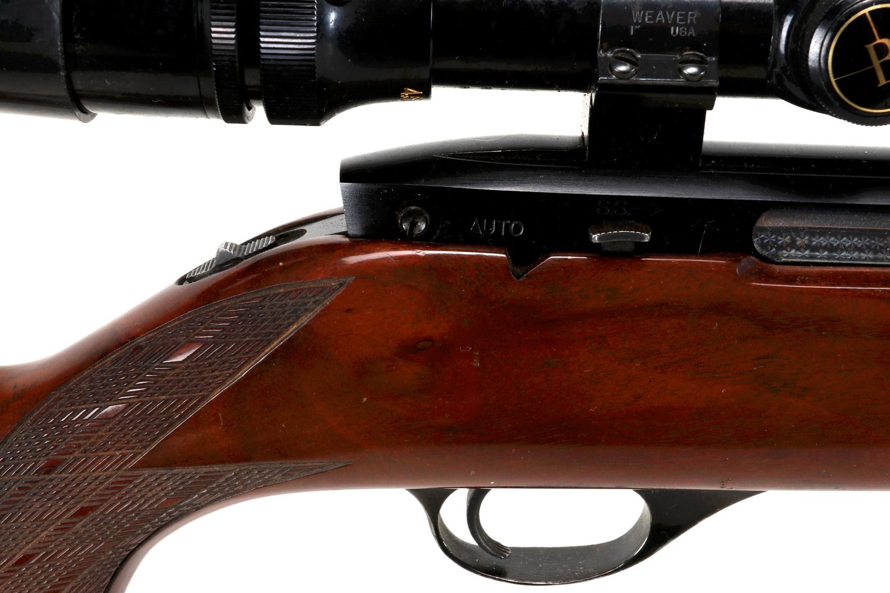 WEATHERBY MODEL MARK XXII SEMI-AUTO .22 W/ SCOPE