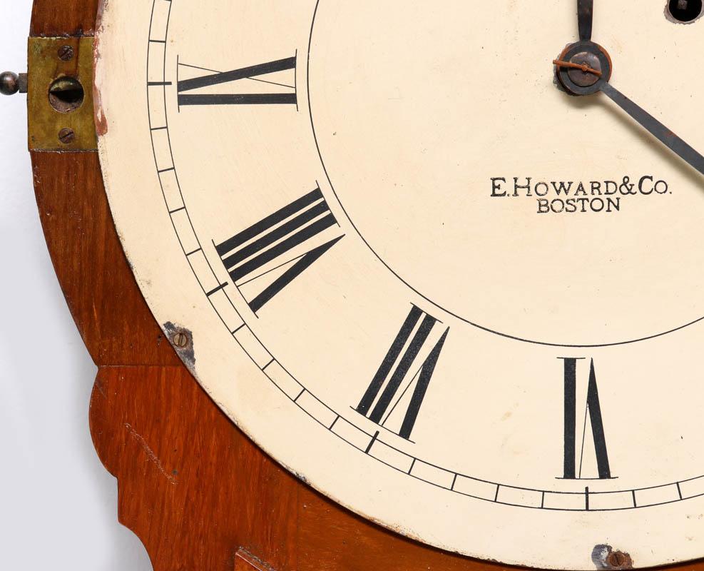 AN E. HOWARD CO. ONE WEIGHT LONG DROP CLOCK NO. 70