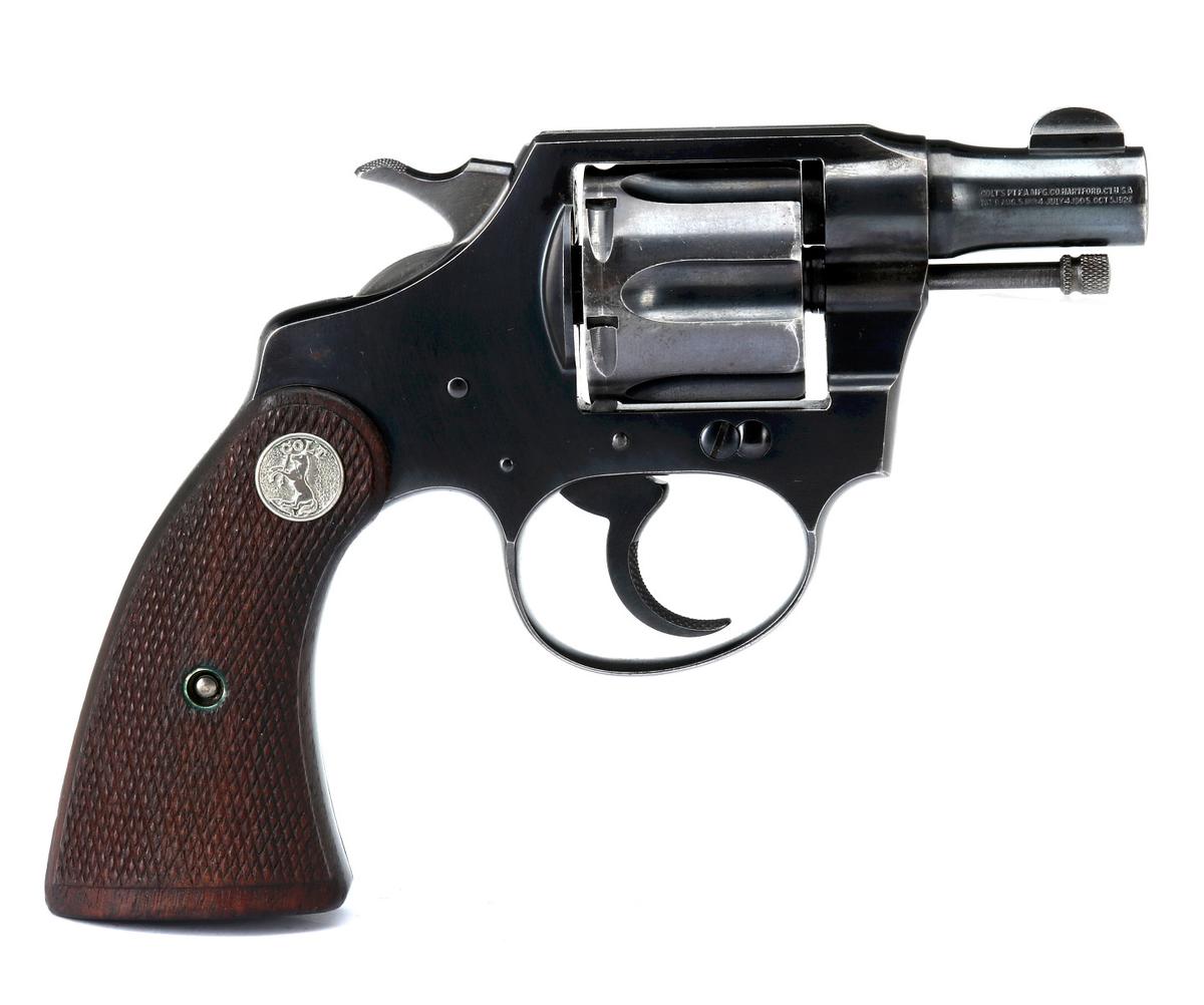 COLT BANKERS SPECIAL REVOLVER .38 SPECIAL