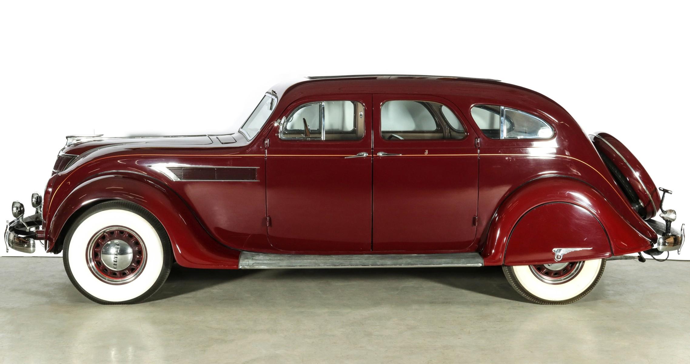 A BEAUTIFULLY RESTORED 1935 CHRYSLER AIRFLOW IMPERIAL