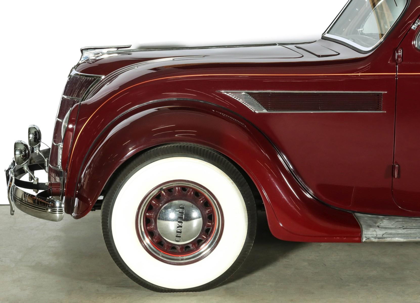 A BEAUTIFULLY RESTORED 1935 CHRYSLER AIRFLOW IMPERIAL