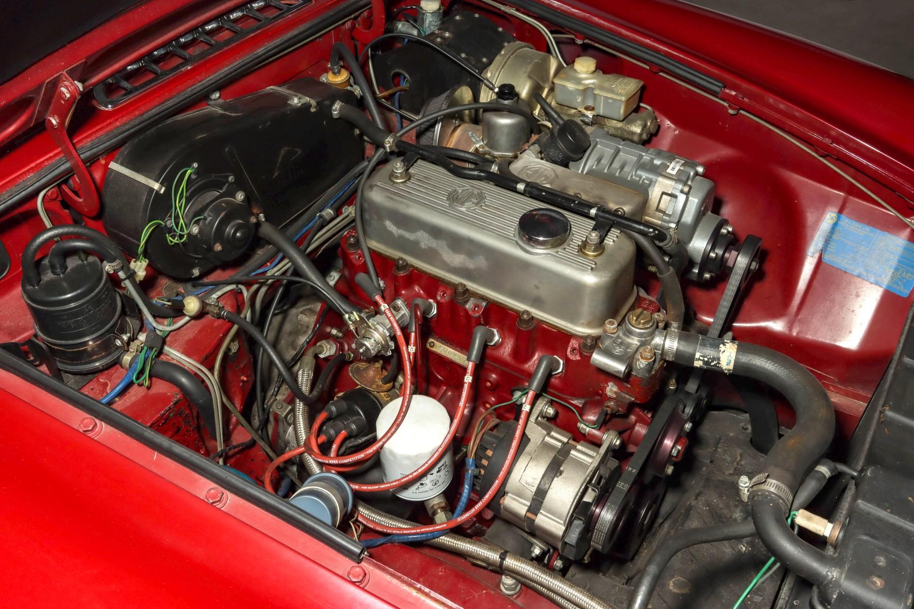 A 1980 MG CONVERTIBLE MODEL B WITH RARE SUPERCHARGER