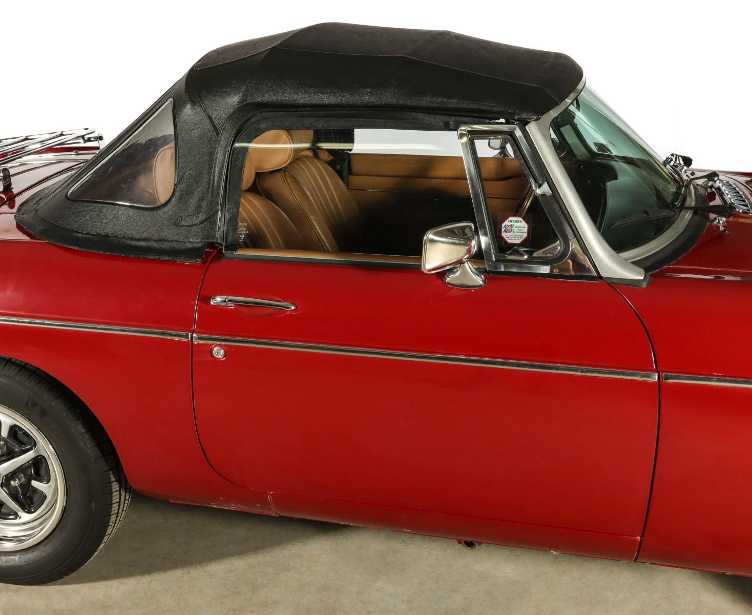 A 1980 MG CONVERTIBLE MODEL B WITH RARE SUPERCHARGER