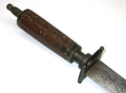 Sudanese Tribal 19th Century Sword-Dagger Combination (A)