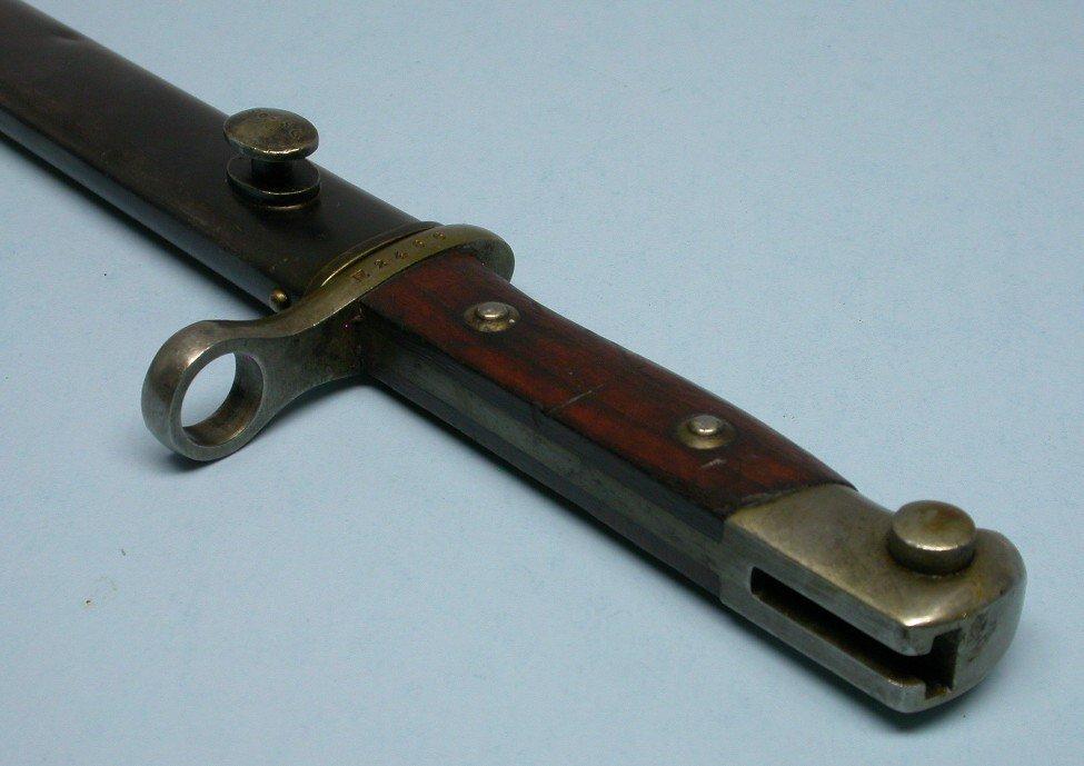 Chilean Military M1895 Mauser Rifle Bayonet (ECA)