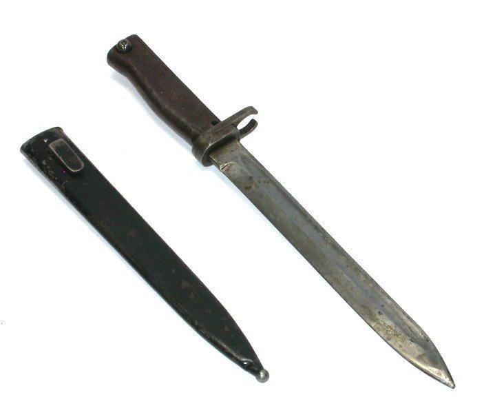 Imperial German Military Gew-1898 Mauser Rifle Erzahlt Bayonet (ECA)