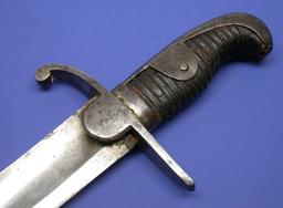 Fighting Knife modified from a Cut-Down British Army Saber (CPD)