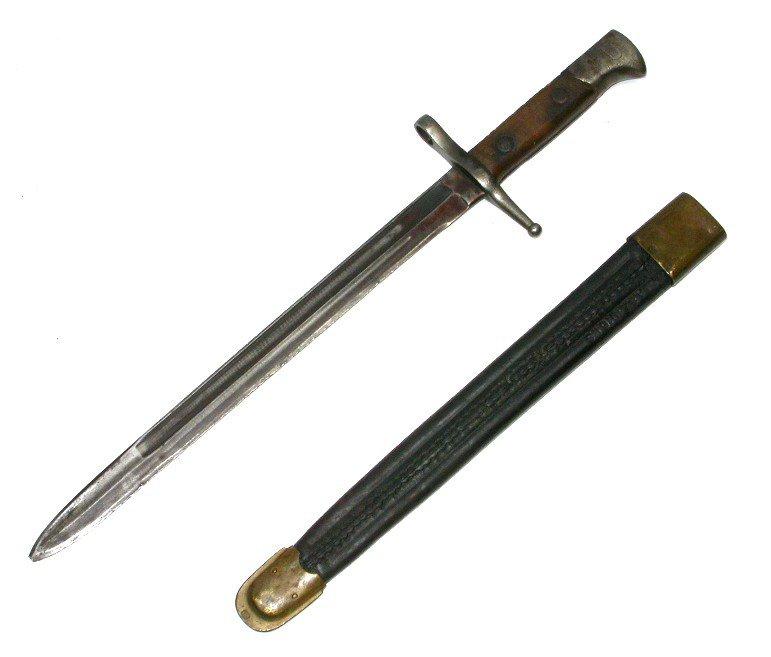 Italian Military WWII M1891 Carcano Rifle Bayonet (A)