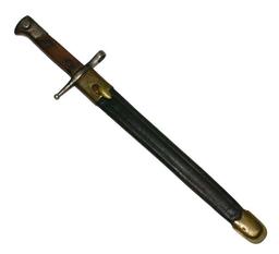 Italian Military WWII M1891 Carcano Rifle Bayonet (A)