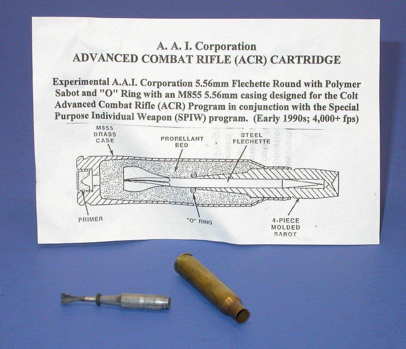 US Military Vietnam War era AAI ACR Flechette Cartridge (JMB)