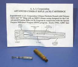 US Military Vietnam War era AAI ACR Flechette Cartridge (JMB)