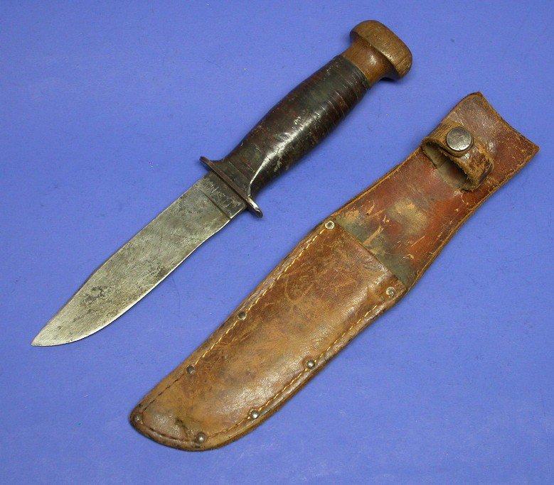 US Navy WWII issue MK-I Robeson Shuredge #20 Fighting Knife (ZJH)