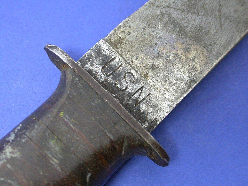 US Navy WWII issue MK-I Robeson Shuredge #20 Fighting Knife (ZJH)