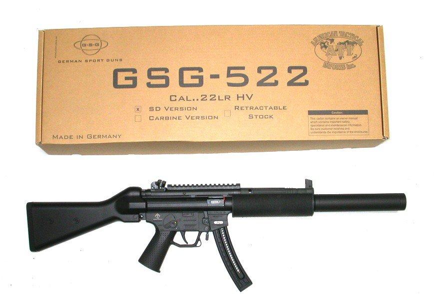 German ATI GSG 522-SD .22 LR Semi-Automatic Rifle - FFL #A541203 (CJ)