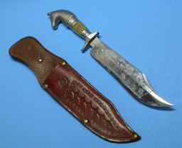 Mexican Engraved Bowie Knife (DSA)