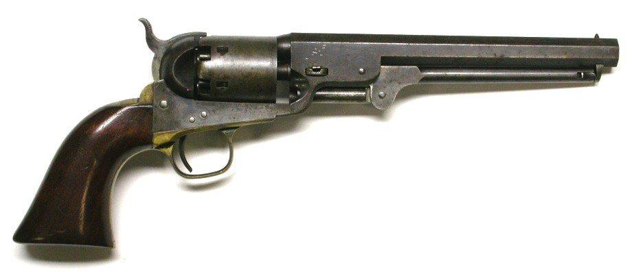 Colt Model 1851 Navy .36 Caliber Single-Action Percussion Revolver - Antique - no FFL needed (SLH)