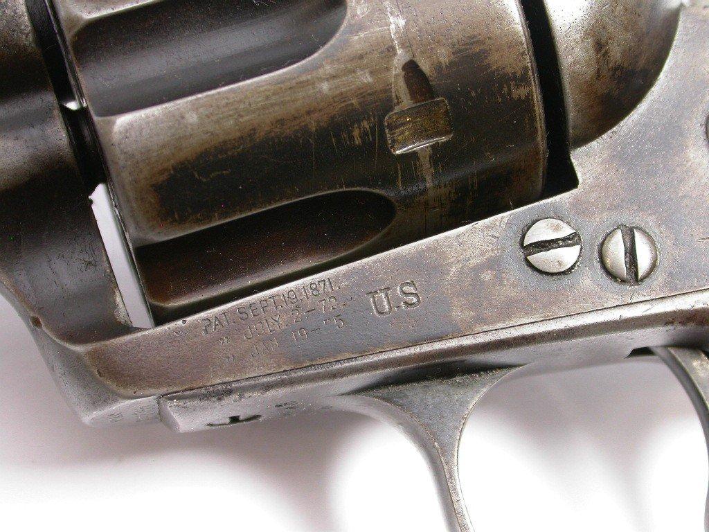US Army Colt M1873 .45 Caliber "Artillery" Single Action Revolver - Antique - no FFL needed (SLH)