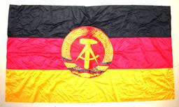 Embroidered East German National Flag (A)